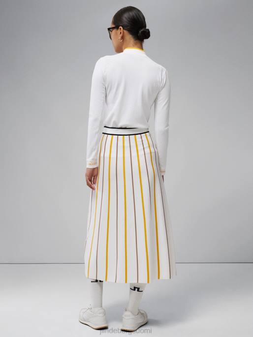 J.Lindeberg manhattan neulottu hame naiset päivälilja 4VD02699 vaatetus