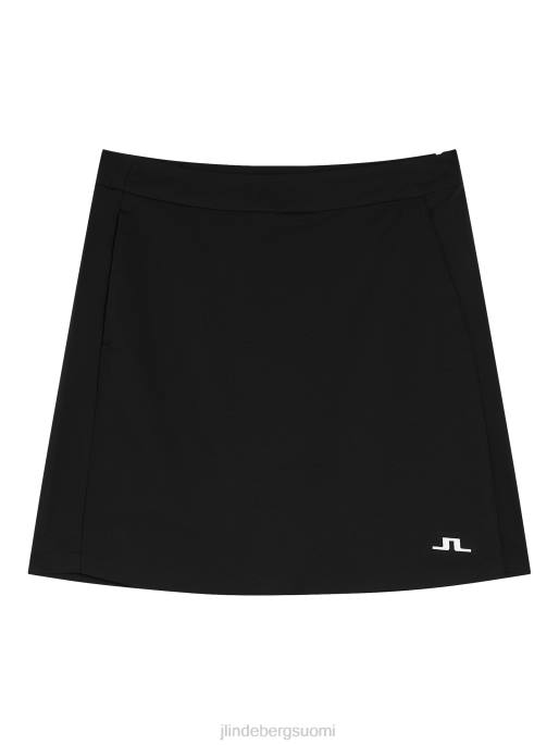 J.Lindeberg scarlett skort naiset musta 4VD02677 vaatetus