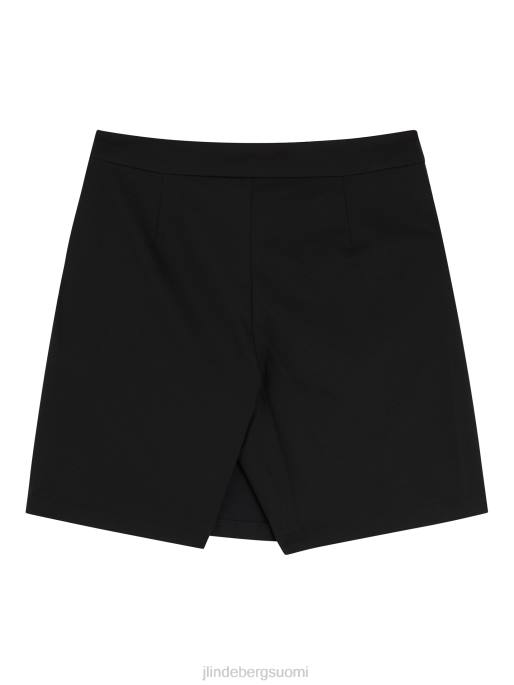 J.Lindeberg scarlett skort naiset musta 4VD02677 vaatetus