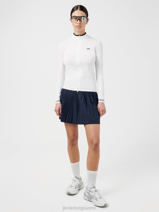 J.Lindeberg Alma golfpusero naiset valkoinen 4VD02836 vaatetus