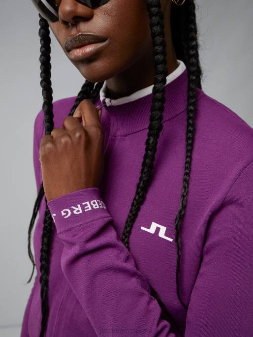 J.Lindeberg alma villapaita naiset gloxinia 4VD02818 vaatetus