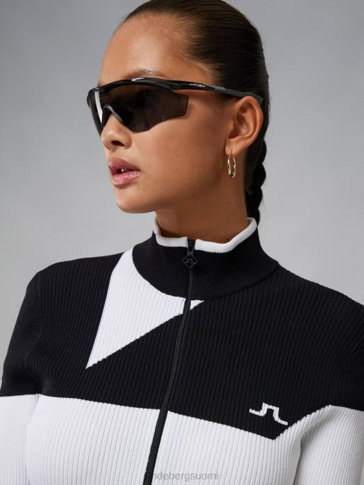 J.Lindeberg flora pusero naiset musta 4VD02822 vaatetus