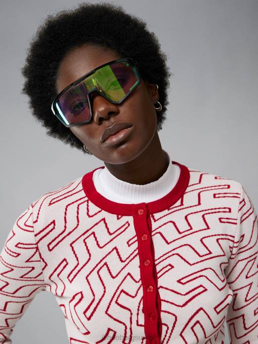 J.Lindeberg odessa neuletakki naiset siltapyörre valkoinen 4VD02829 vaatetus