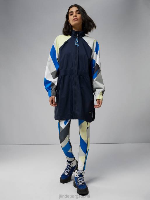 J.Lindeberg anastasia pitkä takki naiset laivasto 4VD02847 vaatetus