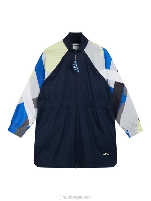 J.Lindeberg anastasia pitkä takki naiset laivasto 4VD02847 vaatetus