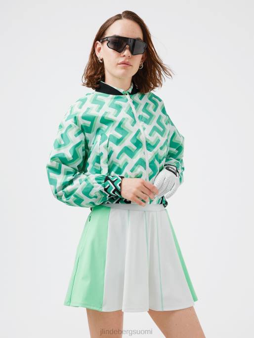 J.Lindeberg audrey golftakki naiset vihreä 3d-siltamonogrammi 4VD02859 vaatetus