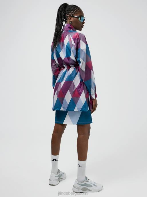 J.Lindeberg eloise golftakki naiset argyle 4VD02860 vaatetus