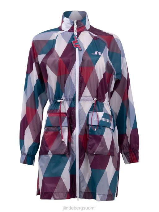 J.Lindeberg eloise golftakki naiset argyle 4VD02860 vaatetus