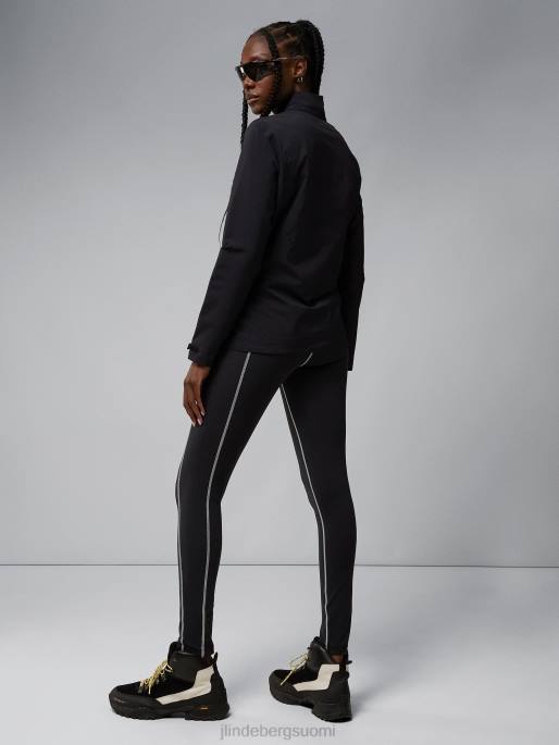 J.Lindeberg everly sadetakki naiset musta 4VD02841 vaatetus