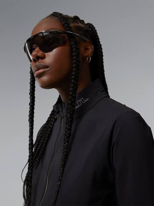 J.Lindeberg everly sadetakki naiset musta 4VD02841 vaatetus