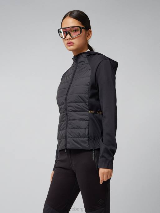 J.Lindeberg keisha hybridi hupullinen takki naiset musta 4VD02858 vaatetus