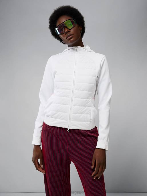 J.Lindeberg keisha hybridi hupullinen takki naiset valkoinen 4VD02857 vaatetus