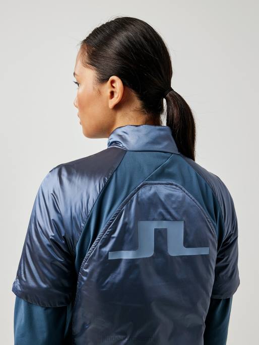 J.Lindeberg rory golftakki naiset kapteenit sininen 4VD02875 vaatetus