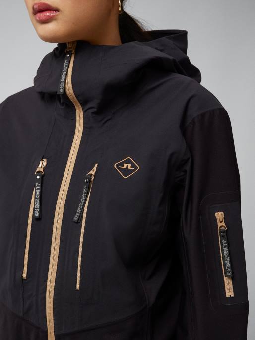 J.Lindeberg summit softshell-takki naiset musta 4VD02854 vaatetus