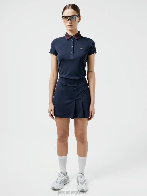 J.Lindeberg cara golf poolo naiset laivasto 4VD02600 vaatetus