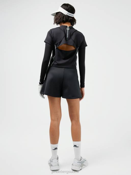 J.Lindeberg ahava golftoppi naiset musta 4VD02642 vaatetus