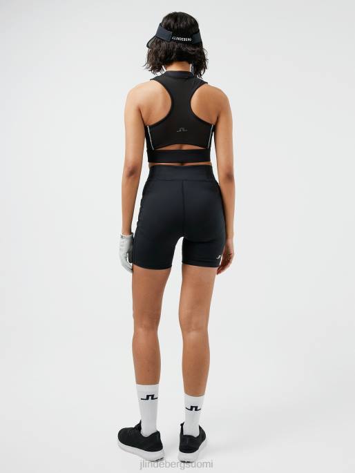 J.Lindeberg aysa golf toppi naiset musta 4VD02639 vaatetus