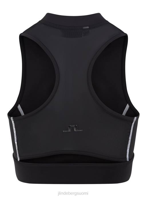 J.Lindeberg aysa golf toppi naiset musta 4VD02639 vaatetus