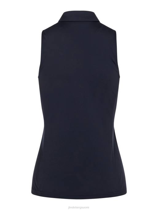 J.Lindeberg dena hihaton golfpaita naiset laivasto 4VD02652 vaatetus