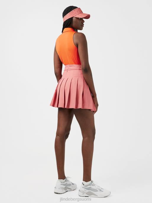 J.Lindeberg dena hihaton golfpaita naiset mandariini tango 4VD02623 vaatetus