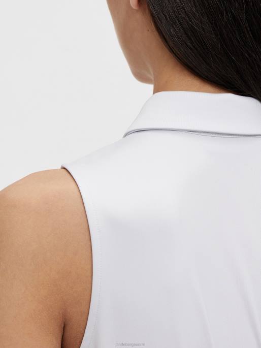 J.Lindeberg dena hihaton golfpaita naiset vaalean harmaa 4VD02655 vaatetus