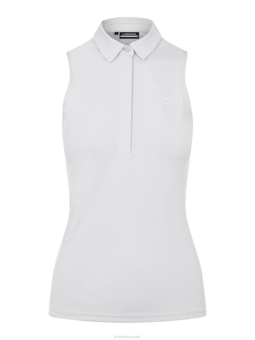 J.Lindeberg dena hihaton golfpaita naiset vaalean harmaa 4VD02655 vaatetus