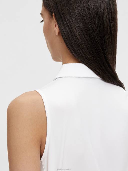 J.Lindeberg dena hihaton golfpaita naiset valkoinen 4VD02651 vaatetus