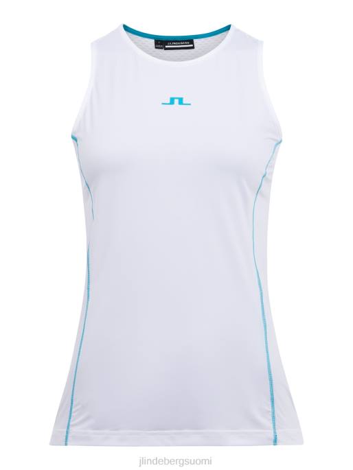 J.Lindeberg majken toppi naiset valkoinen 4VD02596 vaatetus