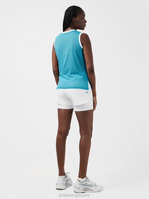 J.Lindeberg marion mesh toppi naiset emali sininen 4VD02597 vaatetus